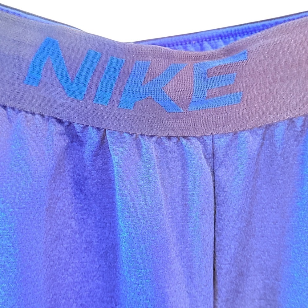 Nike Dri-Fit Men's Blue Training Athletic Workout Pants - Picture 2 of 10